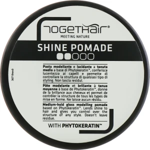 Крем для укладання волосся, середньої фіксації - Togethair Shine Pomade