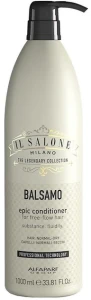 Кондиціонер для сухого і пошкодженого волосся - Alfaparf IL Salone Milano Balsamo Epic Conditioner, 1000 мл