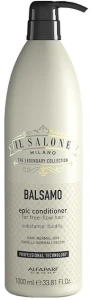 Кондиционер для сухих и поврежденных волос - Alfaparf IL Salone Milano Balsamo Epic Conditioner, 1000 мл