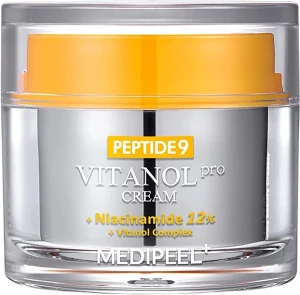 Крем для обличчя з пептидами та вітамінним комплексом - Medi peel Peptide 9 Vitanol Cream Pro, 50 мл