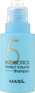 Шампунь для надання об’єму тонкому волоссю з пробіотиками - Masil 5 Probiotics Perfect Volume Shampoo, 50 мл