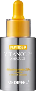 Сироватка для обличчя з пептидами та вітамінним комплексом - Medi peel Peptide 9 Vitanol Ampoule Pro, 30 мл