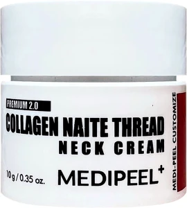 Колагеновий пептидний крем для шиї і декольте - Medi peel Collagen Naite Thread Neck Cream Premium 2.0, 10 мл