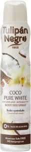 Дезодорант спрей "Білий кокос" - Tulipan Negro Pure White Coconut Body Deo Spray, 200 мл