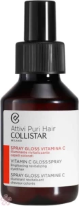 Спрей для блиску волосся з вітаміном С - Collistar Vitamin C Gloss Spray Brightening Revitalizing, 100 мл