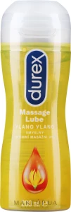 Durex Интимный гель-смазка Play Massage 2 in 1 Sensual для массажа (лубрикант), 200 мл