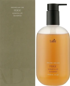 Парфюмированный шампунь для волос с кератином - La'dor Keratin LPP Shampoo Feige, 350 мл