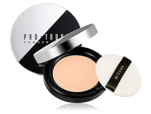 Компактна пудра для обличчя - Missha Pro-Touch Powder Pact SPF 25/PA++, 23 тон, 10 г