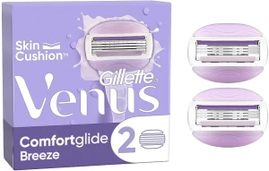 Змінні касети для гоління - Gillette Venus Breeze, 2шт