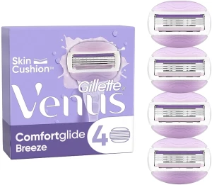 Змінні касети для гоління - Gillette Venus Breeze, 4шт