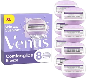 Змінні касети для гоління - Gillette Venus Breeze, 8 шт