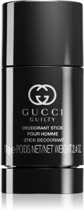 Парфюмированная дезодорант-стик мужской - Gucci Men's Guilty Pour Homme, 75 мл