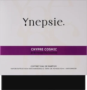 Набор парфюмированный для женщин - Ynepsie Chypre Cosmic, парфюмированная вода 50 мл+ виала для путешествий 10 мл+ воронка