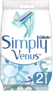 Одноразовые бритвы женские - Gillette Simply Venus 2, 2 шт