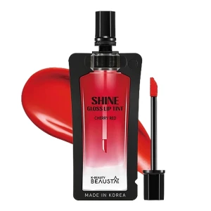 Тинт для губ - BEAUSTA Water Shine Gloss Tint, Cherry Red, 4 мл