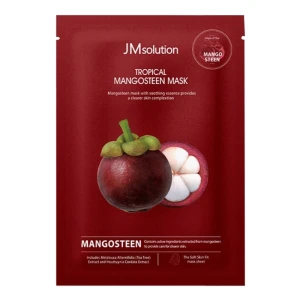 Тканинна маска з екстрактом мангостину - JMsolution Tropical Mangosteen Mask, 1 шт