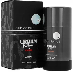 Дезодорант стик для чоловіків - Armaf Club de Nuit Urban Elixir, 75 г