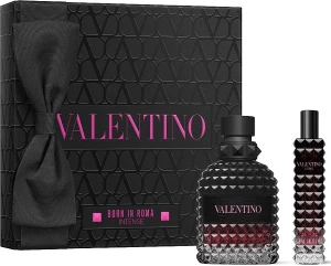 Набір парфумований для чоловіків - Valentino Uomo Born in Roma Intense, edp/50ml + edp/15ml