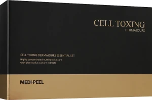 Набір антивікових засобів для обличчя - Medi peel Cell Toxing Dermajours Essential Set, 5 продуктов