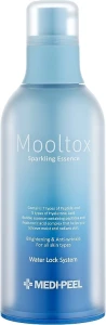 Зволожуюча киснева есенція для обличчя - Medi peel Aqua Mooltox Sparkling Essence, 100 мл