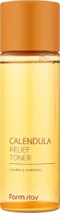 Тонер для обличчя з календулою - FarmStay Calendula Relief Toner, 200 мл