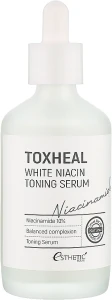 Сыворотка для осветления кожи лица - Esthetic House Toxheal White Niacin Toning Serum, 100 мл