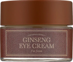 Крем для повік із женьшенем - I'm From Ginseng Eye Cream, 30 г