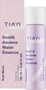 Есенція з равликом і азуленом - Tiam Snail & Azulene Water Essence, 180 мл