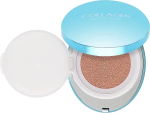 Зволожувальний кушон з колагеном - Enough Collagen Aqua Air Cushion, 13 - Light Beige