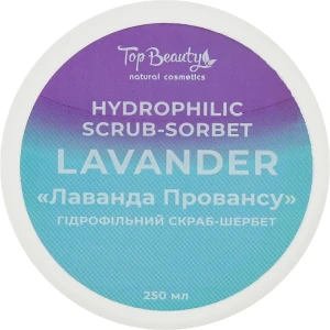 Гідрофільний скраб-шербет для тіла "Лаванда Провансу" - Top Beauty Hydrophilic Scrub Sorbet, 250ml