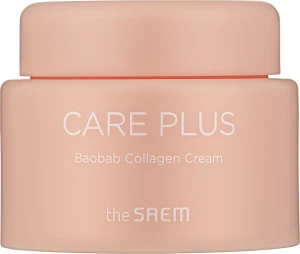 The Saem Колагеновий крем з екстрактом баобаба Care Plus Baobab Collagen Cream