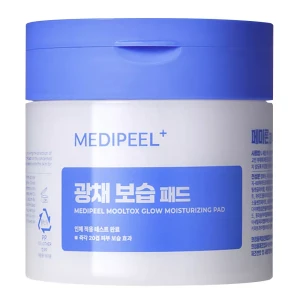 Увлажняющие пилинг-педы для лица - Medi peel Mooltox Glow Moisturizing Pad, 50 шт, 120 мл