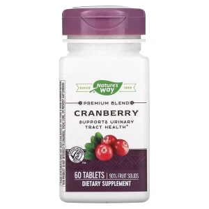 Пищевая добавка в таблетках Клюква - Nature's Way Cranberry Premium Blend, 400 мг, 60 таблеток