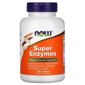 Супер Энзимы - Now Foods Super Enzymes, 180 таблеток