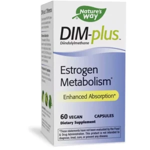 Метаболизм эстрогенов - Nature's Way DIM-plus Estrogen Metabolism, 60 вегетарианских капсул