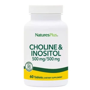 Холин и инозитол - NaturesPlus Choline & Inositol, 60 таблеток