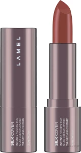 Помада для губ - LAMEL Make Up Silk Cover Silky Cream Lipstick, 405