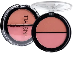 Матові рум'яна для обличчя - TopFace Instyle Twin Blush On, 006
