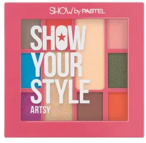 Палетка матовых и перламутровых теней для век - Pastel Unice Show Your Style, 462 - Artsy