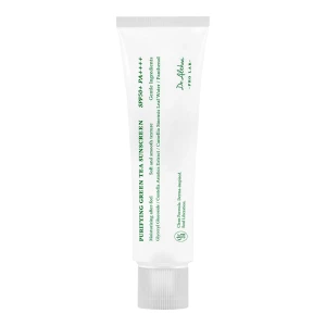 Сонцезахисний крем із екстрактом зеленого чаю - Dr. Althea Purifying Green Tea Sunscreen SPF 50+ PA++++, 50 мл