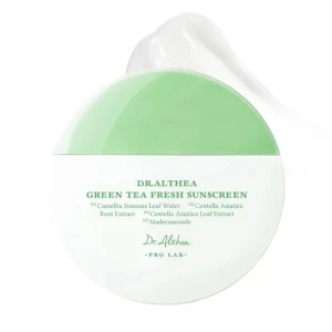 Сонцезахисний крем з освіжаючим екстрактом зеленого чаю - Dr. Althea Green Tea Fresh Sunscreen, 45 мл