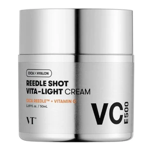 Крем для лица осветляющий со спикулами и витамином С - VT Cosmetics Reedle Shot Vita-Light Cream, 50 мл