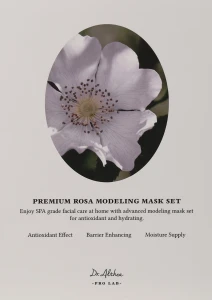 Моделююча маска для обличчя - Dr. Althea Premium Rosa Modeling Mask Set *PACK*, 5x25g