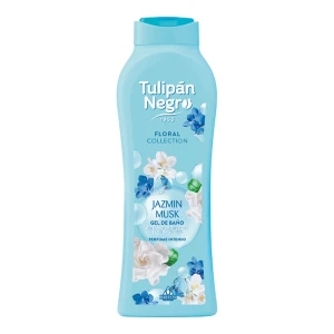 Гель для душа парфюмированный ЖАСМИНОВЫЙ МУСКУС - Tulipan Negro FLORAL, 650 мл