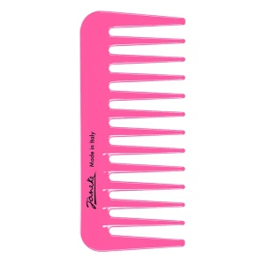Гребень для волос розовый - Janeke Mini Supercomb With Wide Teeth