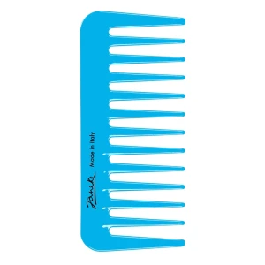 Гребень для волос синий - Janeke Mini Supercomb With Wide Teeth