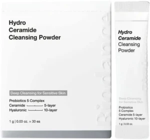 Энзимная пудра для очищения кожи лица с керамидами - BIODANCE Hydro Ceramide Cleansing Powder, 30 саше по 1 г