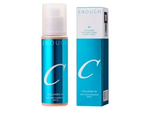 Тональный крем для лица КОЛЛАГЕН - Enough Collagen 3х Moisture Foundation SPF15, №21n, 100 мл