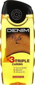 Чоловічий гель для душу "Бентежний" - DENIM Gold Shower Gel, 250 мл