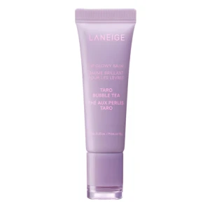 Бальзам для губ сияющий в тубе "Tarо Bubble Teа" - Laneige Lip Glowy Balm Tarо Bubble Teа, 10 г
